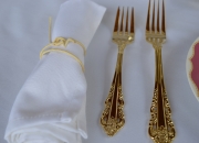 I Love Tea Gold Cutlery